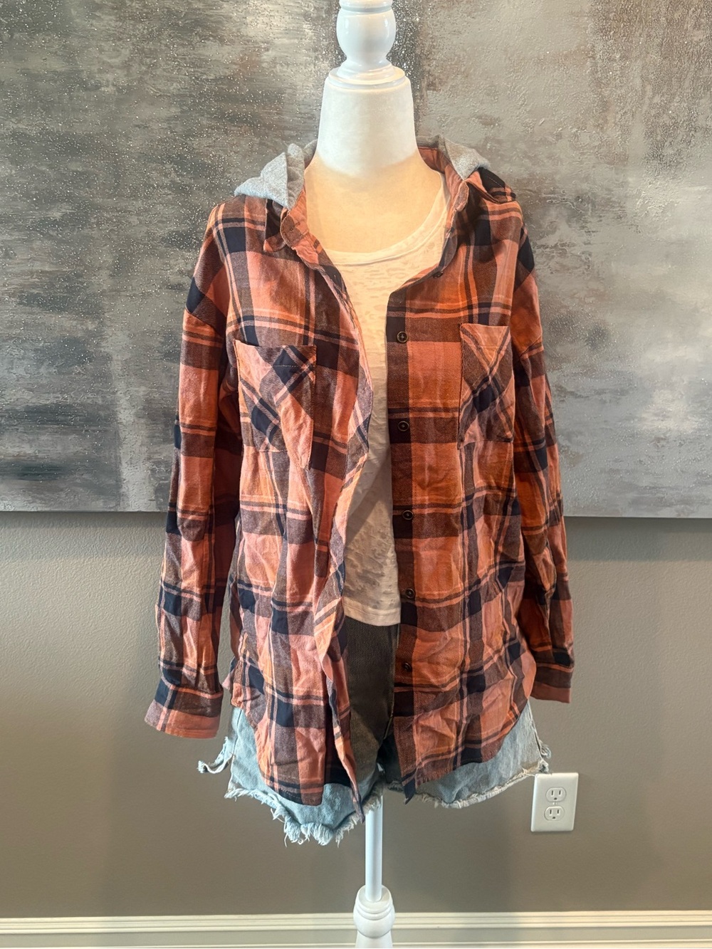 Women’s NWT BKE Button-Front Shirt